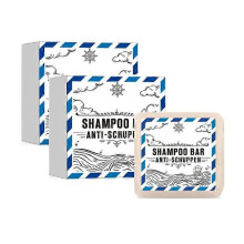 (2pcs)1-3X Solid Anti Dandruff Shampoo - Solid Shampoo Men & Women - 3-in-1 Shower Soap Men for Hair, Face, Body - Vegan