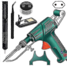 (EU plug, Green) 2025 3-in-1 Welding and Cutting Kit with Rust Removal - Fast Heating, Ergonomic Design, Perfect for Beginners
