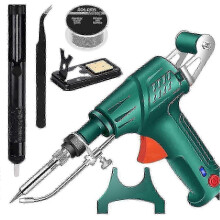 (US plug, Green) 2025 3-in-1 Welding and Cutting Kit with Rust Removal - Fast Heating, Ergonomic Design, Perfect for Beginners