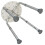 Actiasgear Non-Slip Adjustable Shower Stool Disability Aid 4