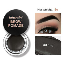 (C) Lakerain Waterproof Durable Natural Sweatproof Eyebrow Mascara Eyebrow 3D Paste