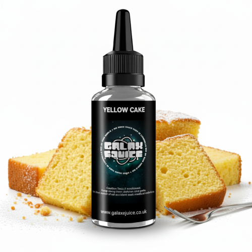 Yellow Cake 100ml E-Liquid No Nicotine Vape
