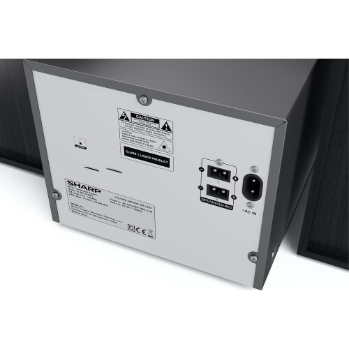 Sharp Micro Hi-Fi System Stereo DAB+ FM Radio Bluetooth Input CD USB, XL-B517 2
