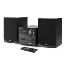 Micro Hi-Fi System Stereo DAB+ FM Radio Bluetooth Input CD USB, XL-B517