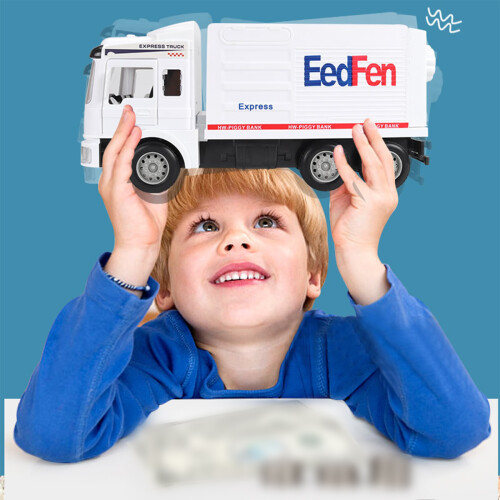 Financial Education Teaching Transport Toy With Automatic-White 2