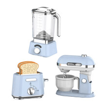 Fun Electric Cooking Toy Pretend Play Kitchen Appliances-blue 1