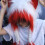 Protective Cold Weather Headwear With Whimsical-White red 6