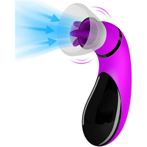 Vibrator Clitoral Suction Tongue Rechargeable