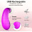 Vibrator Clitoral Suction Tongue Rechargeable 4