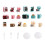 Tiny Pretend Play Household Items 11Pcs Doll Accessories-Pink 2
