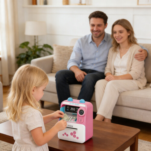Contemporary Savings Device With Code Access And Realistic-Blue 2