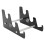 3-Tier Acrylic Keyboard Stand Black 250x160x135mm 1
