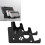 3-Tier Acrylic Keyboard Stand Black 250x160x135mm 2