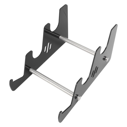 3-Tier Acrylic Keyboard Stand Black 250x160x135mm 2