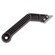 1x Black Metal Grout Rake - Heavy Duty Tiling Paving Slabs Tile Grouting Remover Tool - By Blackspur - DD