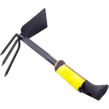 Garden Small Hand Digger and Hoe Combo Garden Tool,2 in 1 Mini Garden Hoe Rake Outdoor Gardening