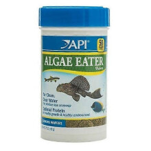 API Algae Eater Premium Sinking Wafer Fish Food, 3.7 Oz
