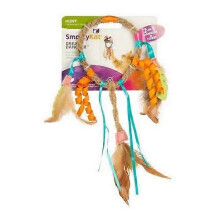 SmartyKat Dream Dangler Jute and Feather Catnip Toy, 1 Each / Multi-color