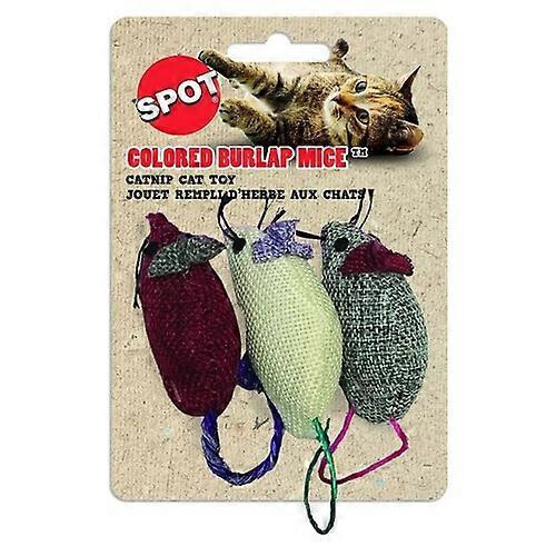 Spot nips Colored Catnip Assorted Toys, 3 Pack