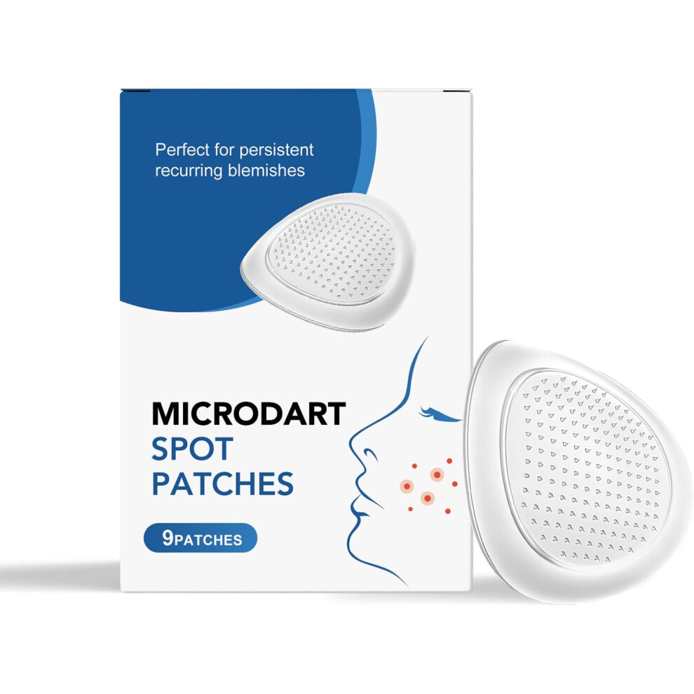 Gogerstar Microdart Anti Pimple Patch, Microneedle Spot Treatment Patches For Blemishes & Acne, Acne Patches With Salicylic Acid & Tea Tree Oil