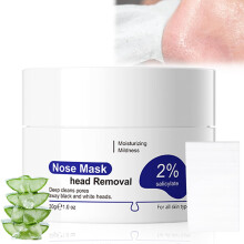 Head Remover Nose Pore Strips for Face, Deep Cleansing Head Remover Strips for Oil Removal - Unclogs Pores, Reduces Sebum & Smooths Skin