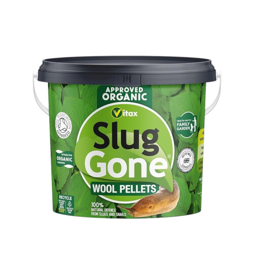 Vitax Vitax Slug Gone 5L Tub Wool Pellets
