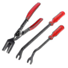 3pcs Steel Door Panel Panel Clamping And Removal Tool Kit (light Pliers + 6 -inch Screw Bottle Opening oba - RIpj