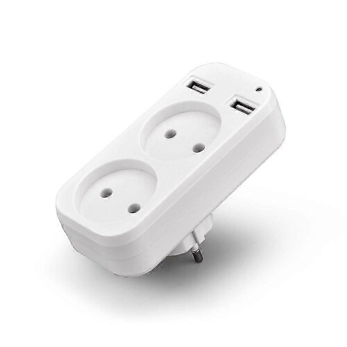 Travel-Sized Mini Camera with EU Standard Wall Socket and Power Strip 1