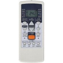 Remote Control Compatible with All Models of Air Conditioners, Heat Pumps, Reversible Air Conditioners Fujistu General without Battery