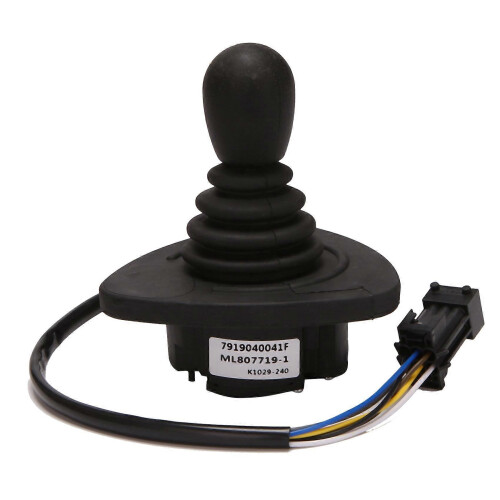 Controlador elétrico compatível com empilhadeira, alavanca de controle central tipo joystick compatível com Linde, código 7919040041