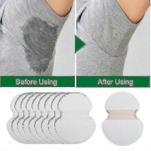 100 Stück Achselschweißpads, geeignet für Damen und Herren, auch als Geschenk geeignet