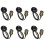 6x Vintage Lamp Light Base Socket Holder E27 Screw Bulbs -suitable compatible with Bare Bulb Features With Wire 1