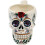 Skull Ceramic Cup, Irregular Shape, Halloween Gift 1