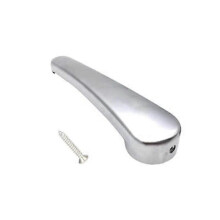 Puxador de porta de banheiro prateado para caravanas ou autocaravanas Elddis Compass, Bailey, Hymer ou similares.