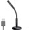 USB Computer Microphone, USB PC Mute Button with LED Indicator Plug & Play Mac / Windows Compatible 1