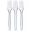 Set di 10 posate monouso in plastica resistente 1
