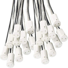 G4 Lamp Holders with Ceramic Base compatible with LED Halogen Lamps