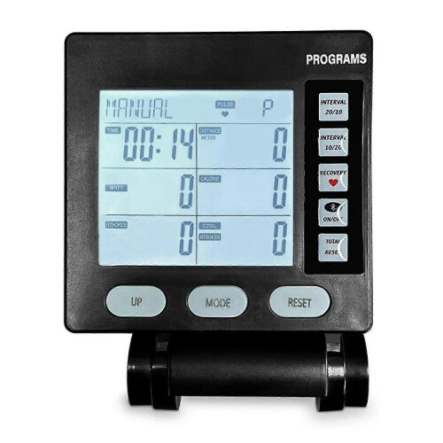 Wind Resistance Rowing Machine with Backlight Counter