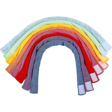 8 collane da masticare per bambini con esigenze sensoriali, in morbida e assorbente spugna, un'alternativa assorbente ai vestiti da masticare YLE
