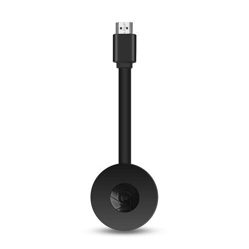 Dongle de TV HD 1080P com Wi-Fi, compatível com HDMI, espelhamento de tela e MiraScreen para Google iOS, Android e AirPlay.