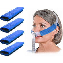 4er-Pack CPAP-Gurtbezüge, entlasten das Gesicht, CPAP-Gurt-Komfortpolster, CPAP-Gesichtspolster, CPAP-Kissenbezüge – hy