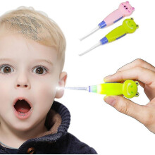 Oorwasverwijderaar voor kinderen met ledlampje, verwijder oorwas gemakkelijk met ledlampje (2 stuks)