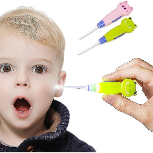 Ear Wax Removal Tool For Kids With Led Light, Remove Ear Wax With Led Light For Easy Access 2pack