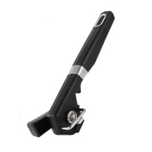 2 in 1 Safety Can Opener Manual Edge Opener, No-Trouble-Lid-Lift Manual Can Opener with Magnet Side Cut Hand Can Opener