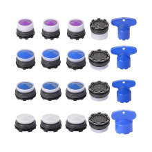 20 Stück Wasserhahn-Luftsprudler, M16,5, .5, M21,5, M24, Wasserhahn-Luftsprudler, wassersparender Durchflussbegrenzer mit Ke-hao