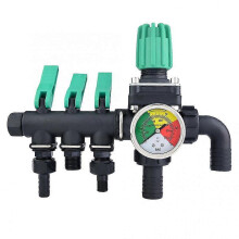 Outils agricoles, pulvérisateur agricole, vanne d'arrêt, répartiteur d'eau à 3 voies, câble