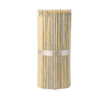 Natuurlijke bamboespiesjes, geschikt voor barbecue, keuken en als plantenstekers, 100 stuks.