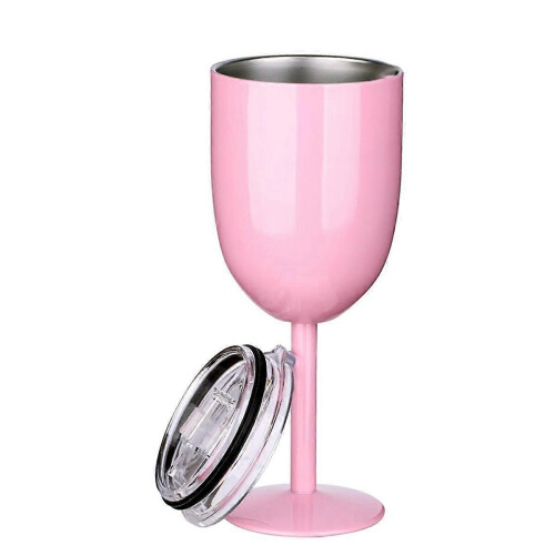 Verres à vin rosé isothermes avec conception anti-fuite