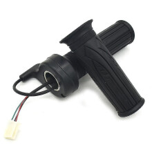 Acelerador de punho giratório de 12V a 72V compatível com bicicletas elétricas.