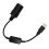 Conversor USB 5V para 12V para carro compatível com gravador de dados 1